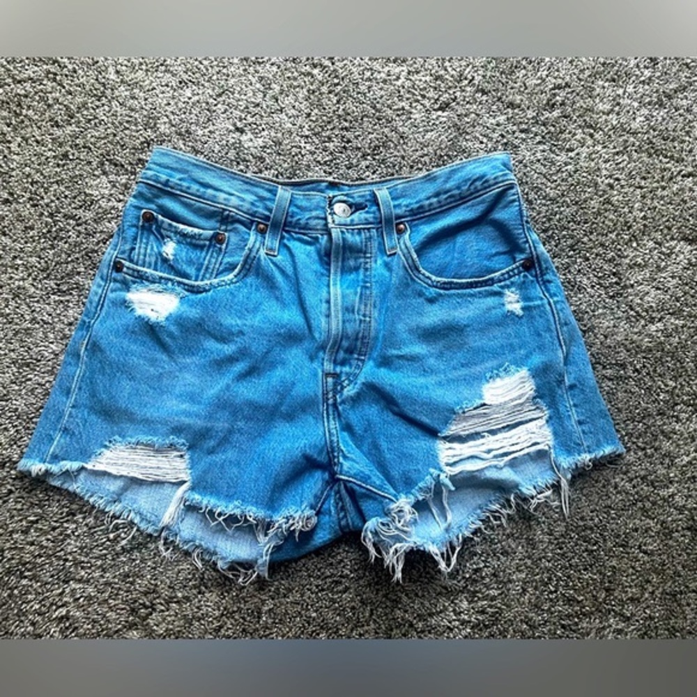 Levi’s 501 High Waisted Shorts